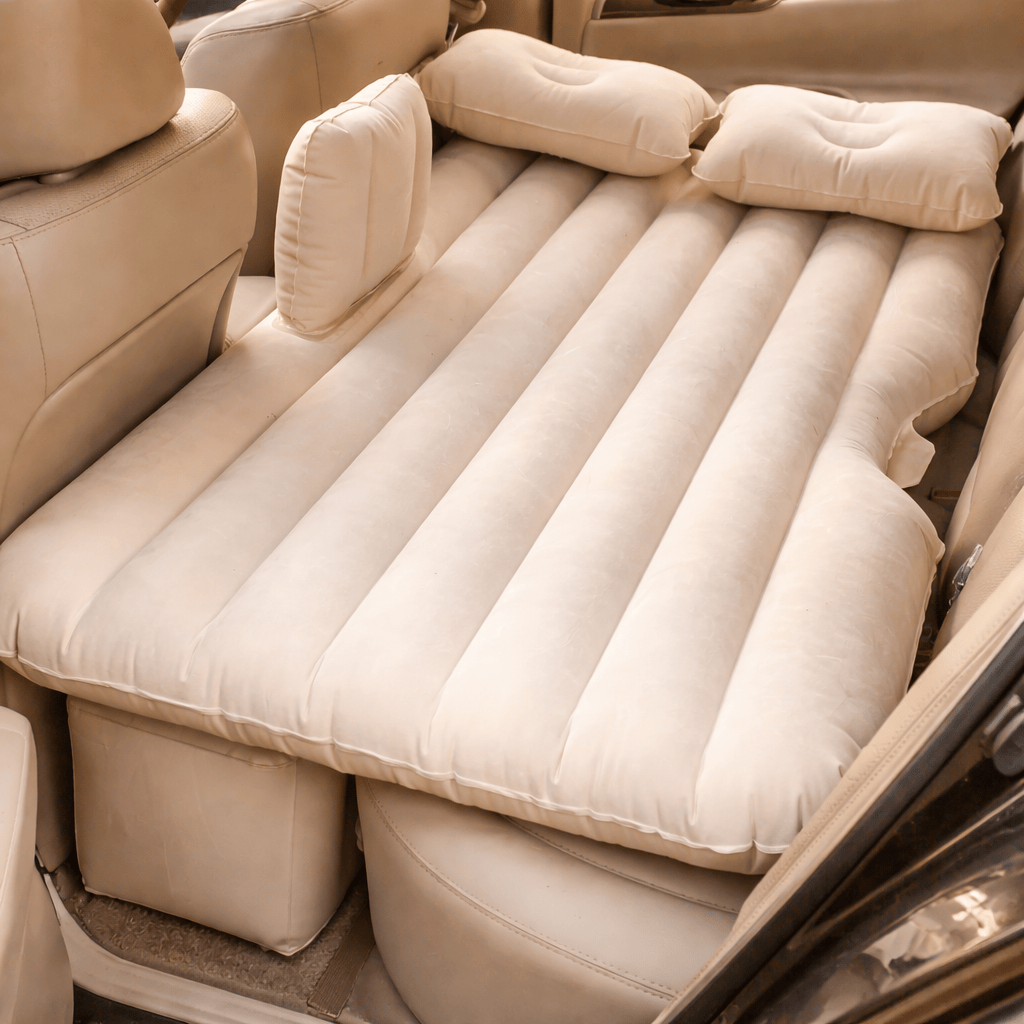 Car Inflatable Bed with Pump & 2 Air Pillow