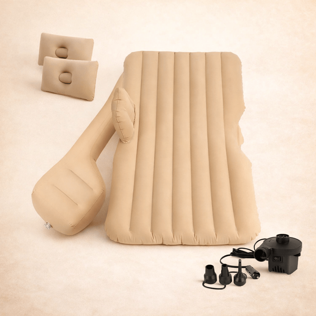 Car Inflatable Bed with Pump & 2 Air Pillow