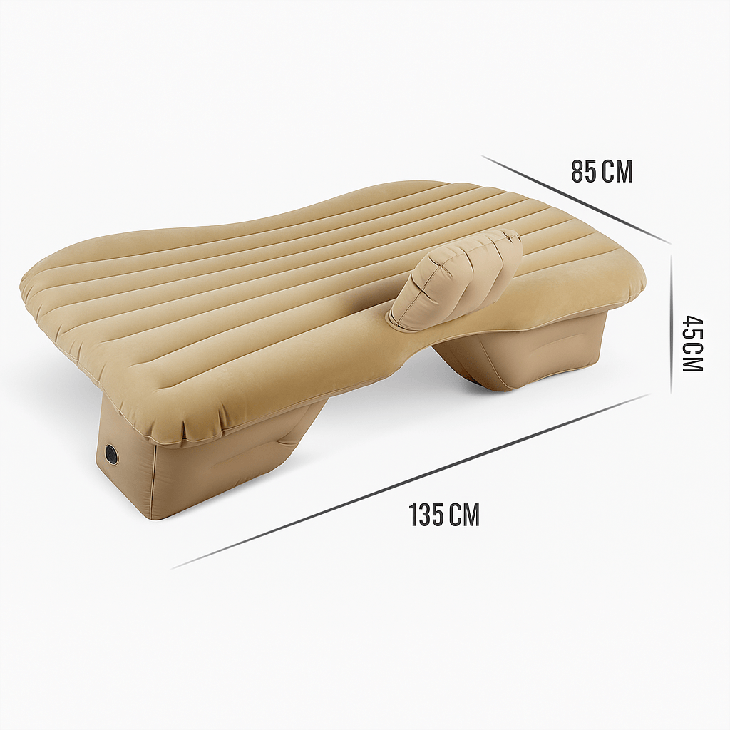 Car Inflatable Bed with Pump & 2 Air Pillow